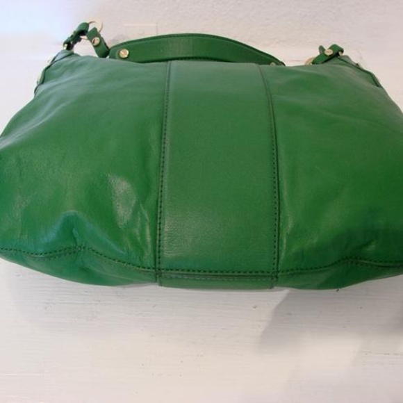 Tory Burch Nico hobo shoulder bag in Emerald Green - Picture 4 of 5